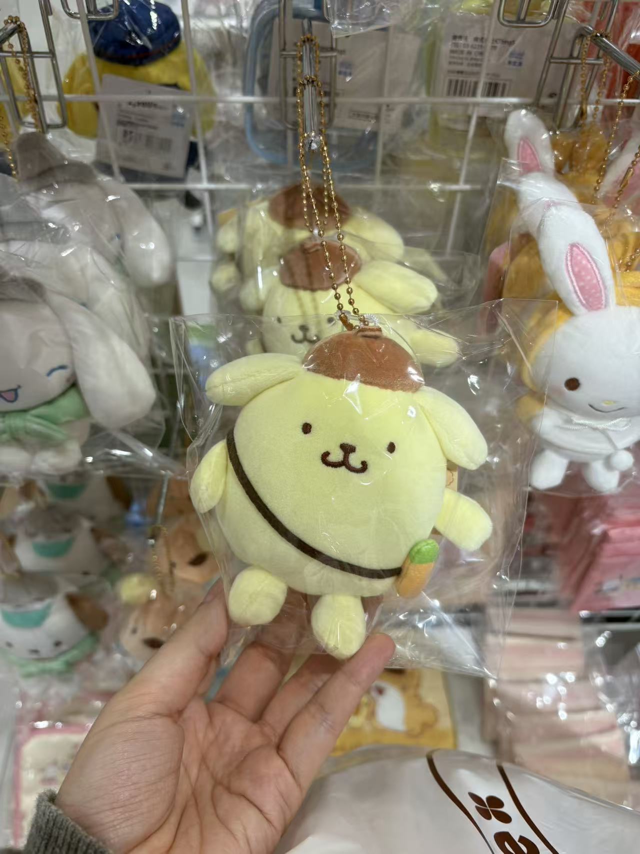 1023 三丽鸥 布丁狗 背包毛绒挂件