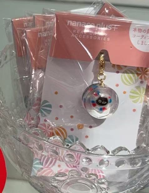 1024 糖果屋 黑猫糖球 猫咪钥匙链扣