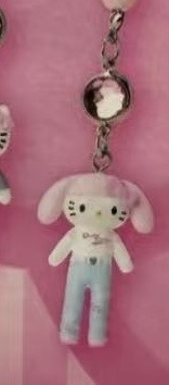 1029 三丽欧长腿 美乐蒂耳朵kt 小挂件 以图片为准