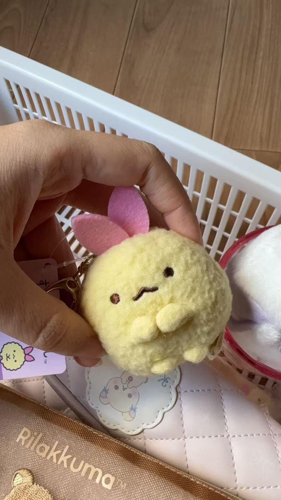 1028 角落小伙伴 炸虾毛绒挂件