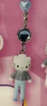 1029 三丽欧长腿 灰西装kt 小挂件 以图片为准