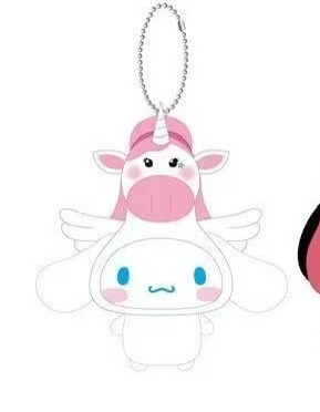 1031 三丽鸥 独角兽装扮 玉桂狗 限定毛绒挂件