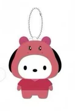 1031 三丽鸥 河马装扮 帕恰狗限定 毛绒挂件