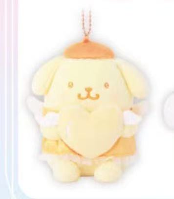 1101 三丽鸥 布丁狗 捧天使爱心 毛绒挂件