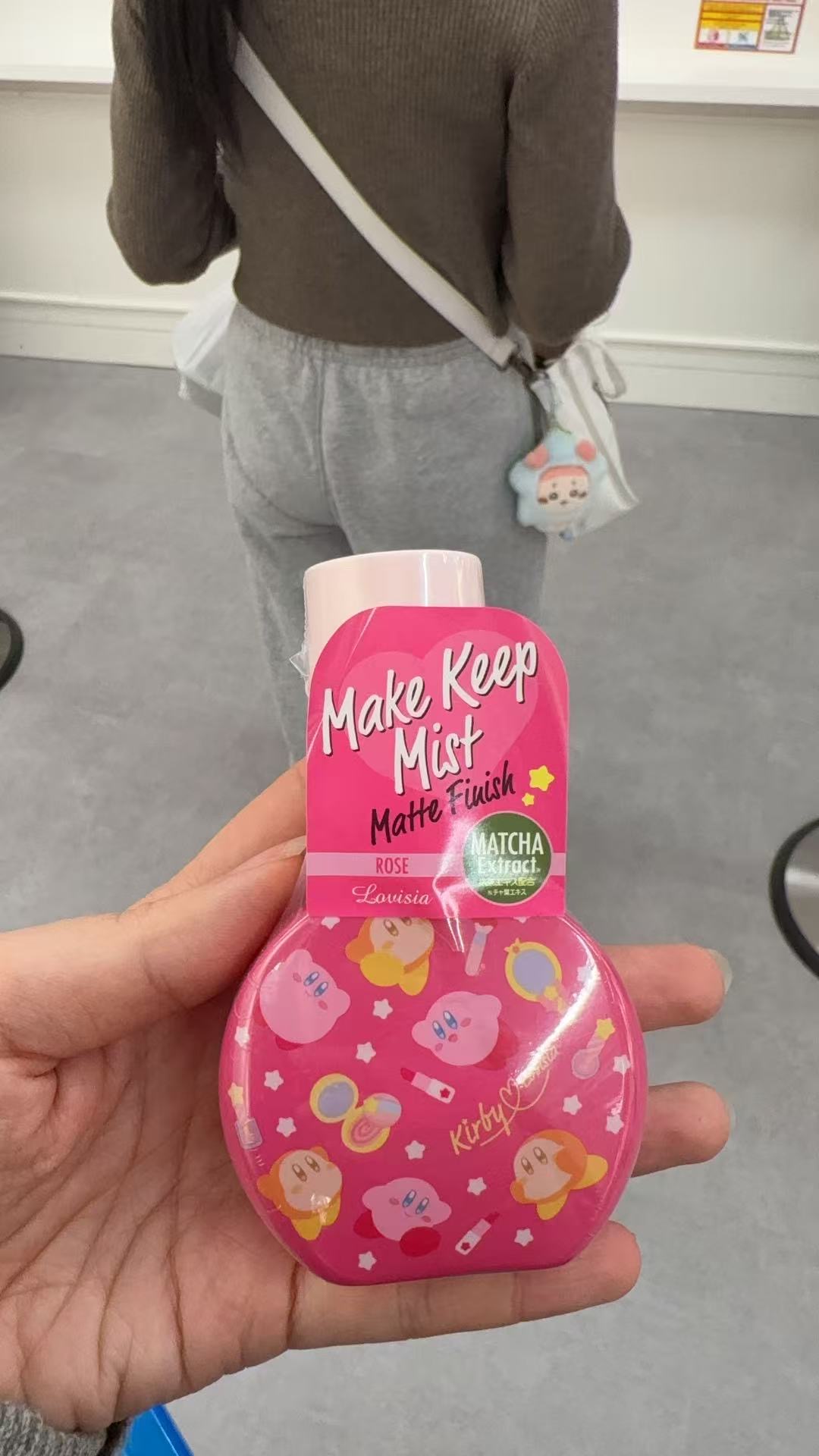 1104 Lovisia 星之卡比 精华 保湿喷雾玫瑰香味 80ml