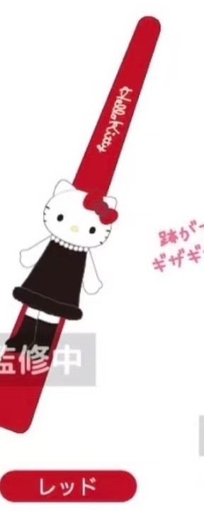 60%折扣（52汇率）原价1650日元kitty发夹 红色2025年12月底出库(数量有限）