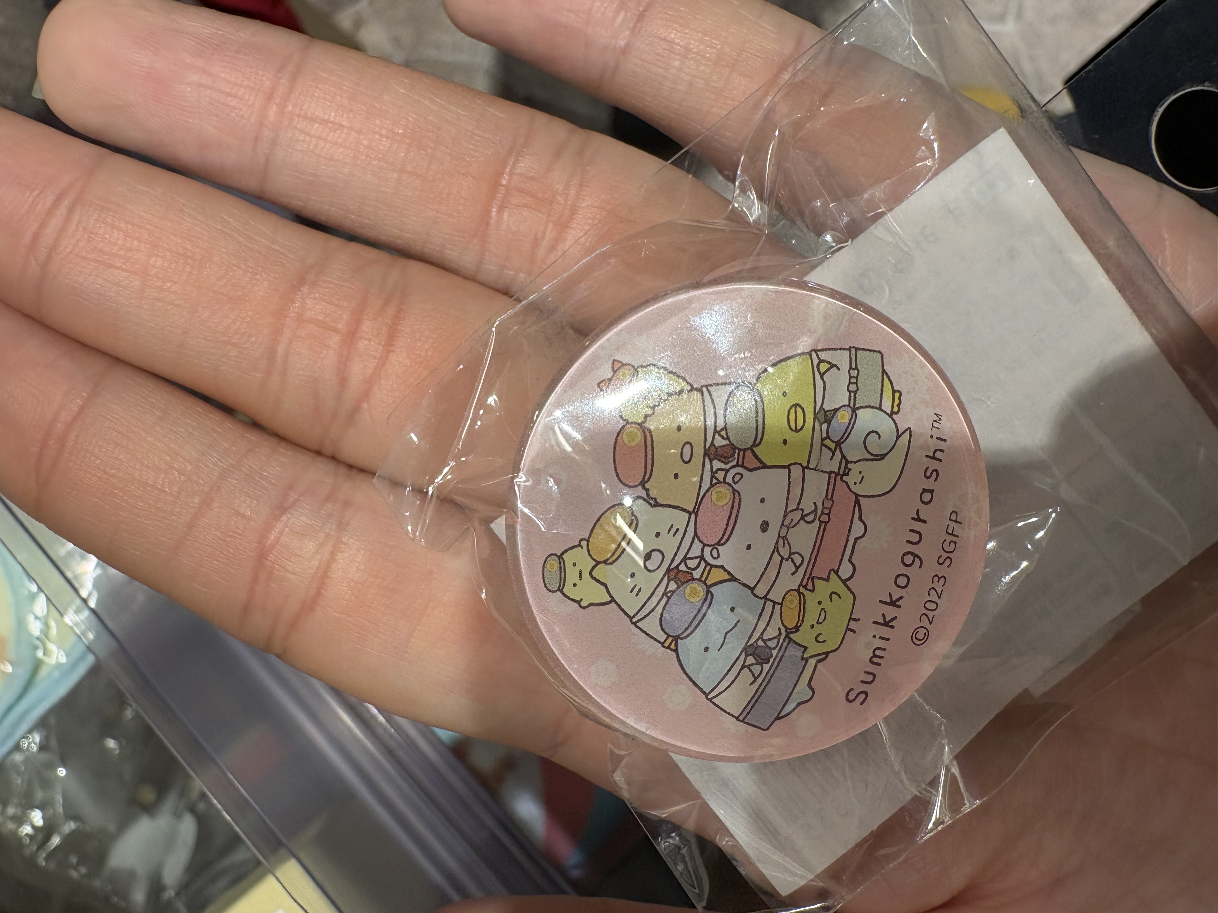 1109 角落生物粉色冰箱贴质感老好了！