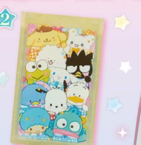 1109 三丽欧草莓新闻 2号赠品镜子 布丁狗青蛙丑鱼为主图案 