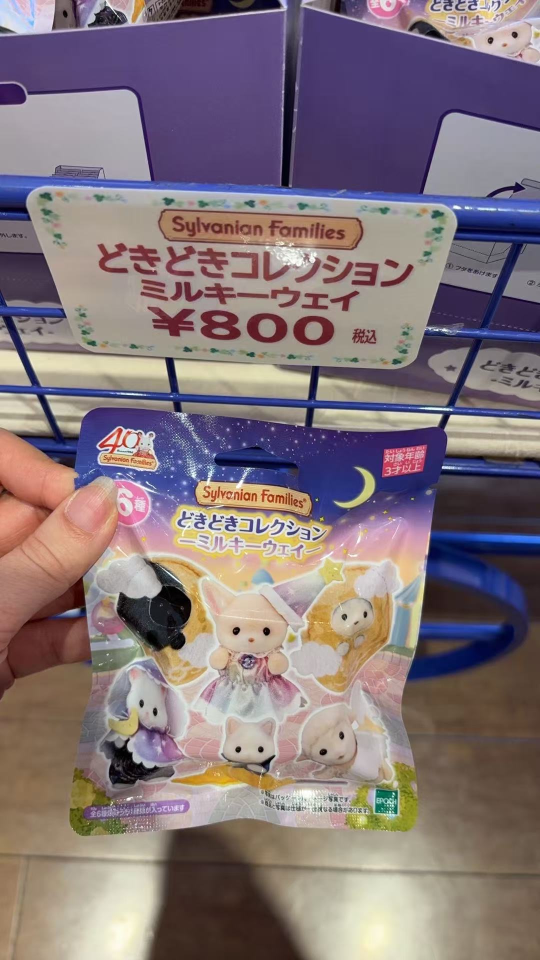 1112 森贝儿家族  毛绒玩偶盲袋