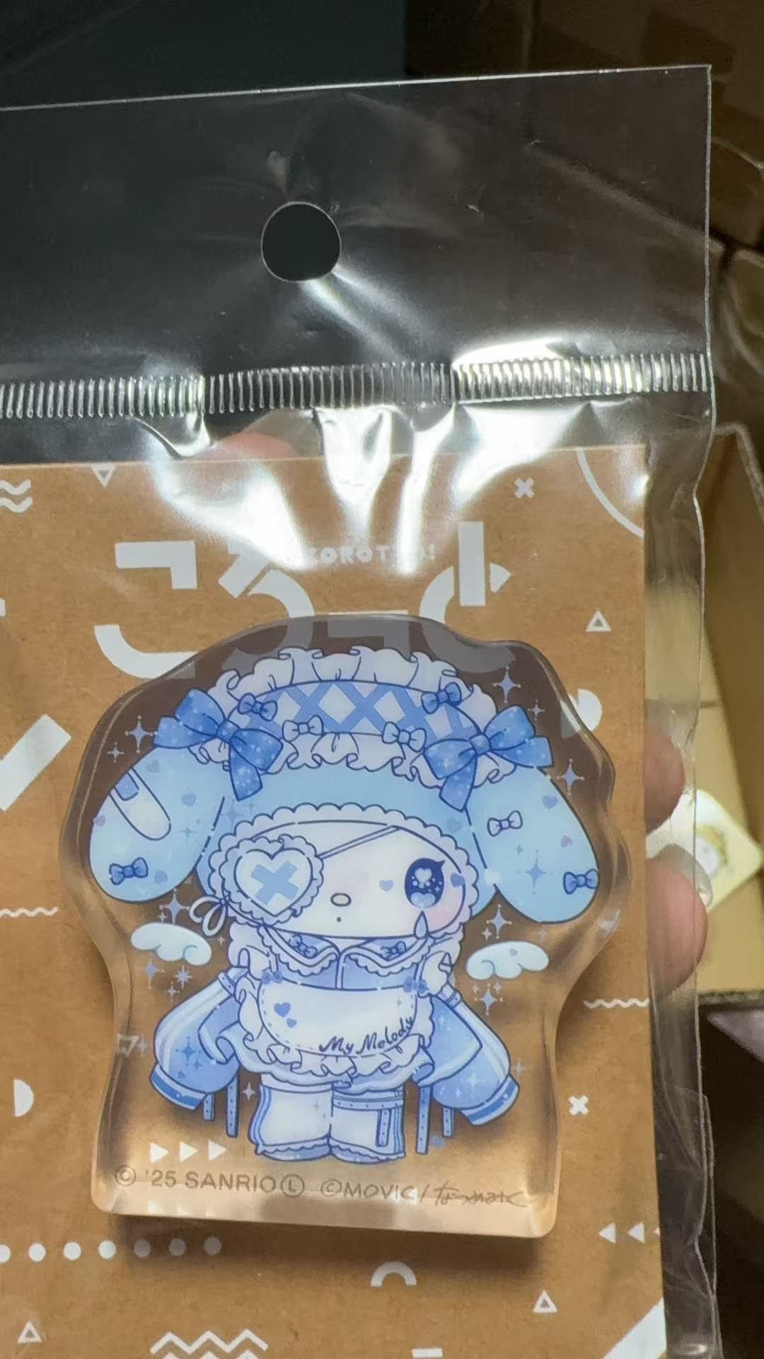 1112 三丽鸥 亚克力 蓝色海盗美乐蒂立牌