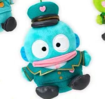 1114 三丽鸥 丑鱼制服 毛绒挂件