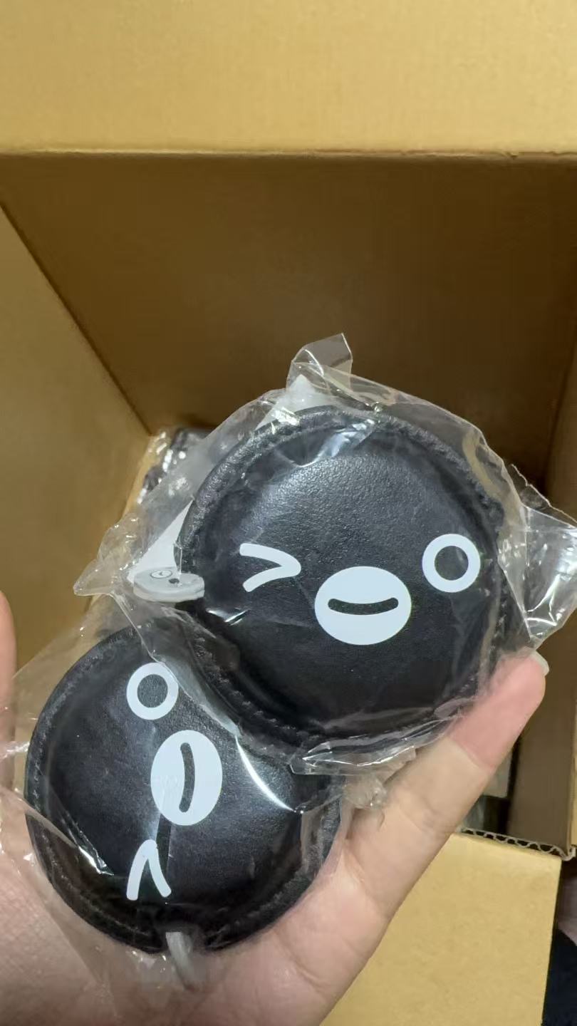 1114 黑色 企鹅尺子