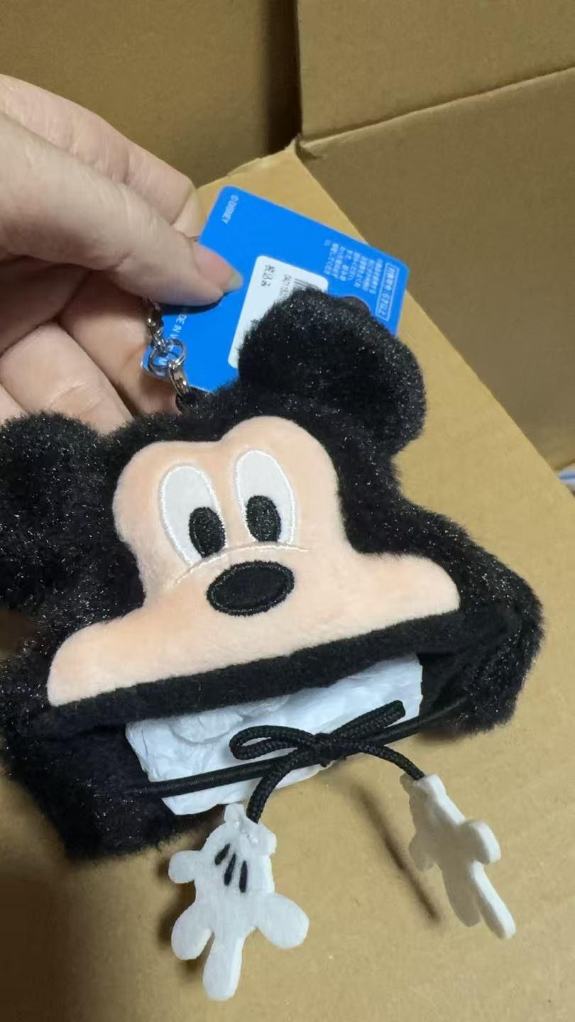 1114 迪士尼 米奇mini帽子造型 毛绒挂件