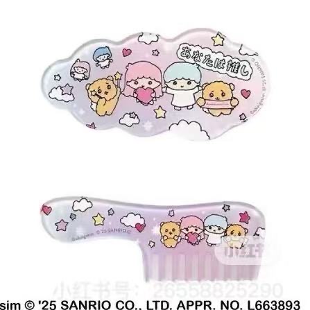 1118 双子星和黄色委屈狗 发夹 梳子