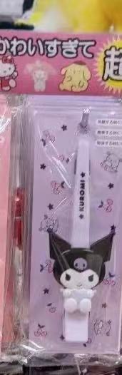 1117 三丽欧紫色库洛米 一字夹 