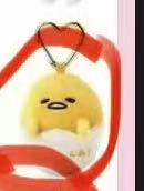 1117 三丽鸥 懒蛋蛋 毛绒爱心扣