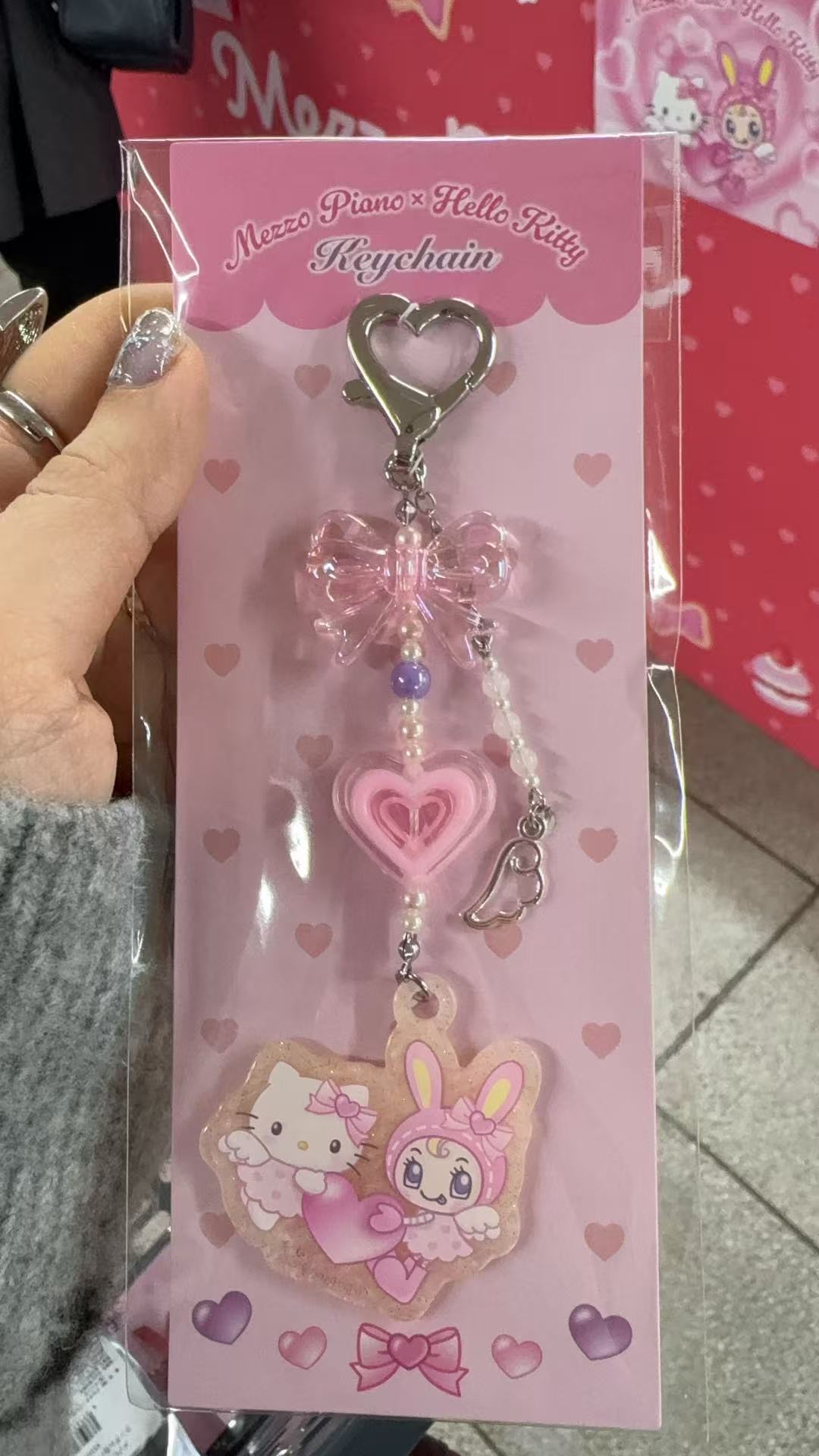 1118 三丽鸥 kt与钢琴兔 亚克力挂件