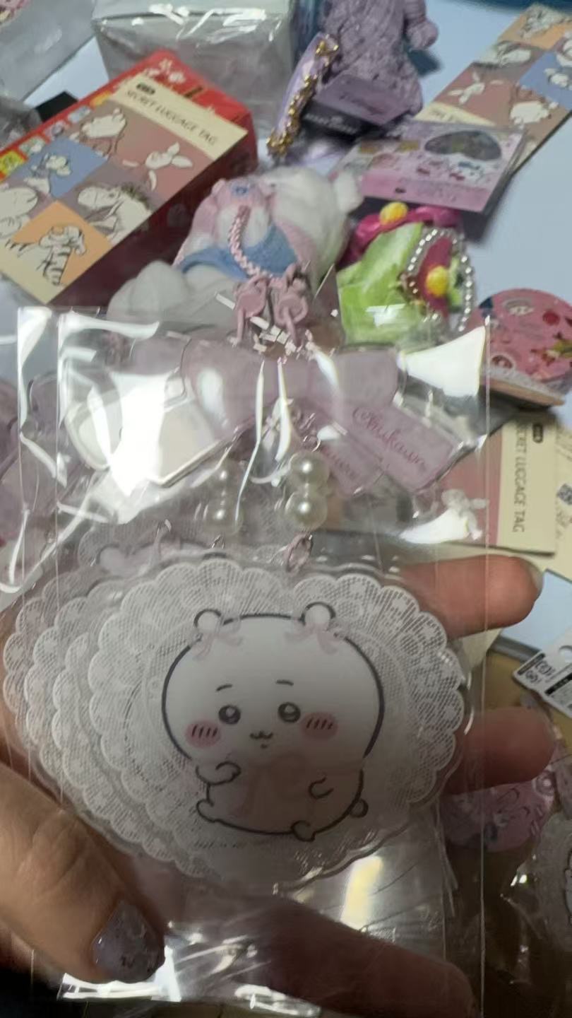 1120 CKW 吉伊 心形蕾丝 挂件