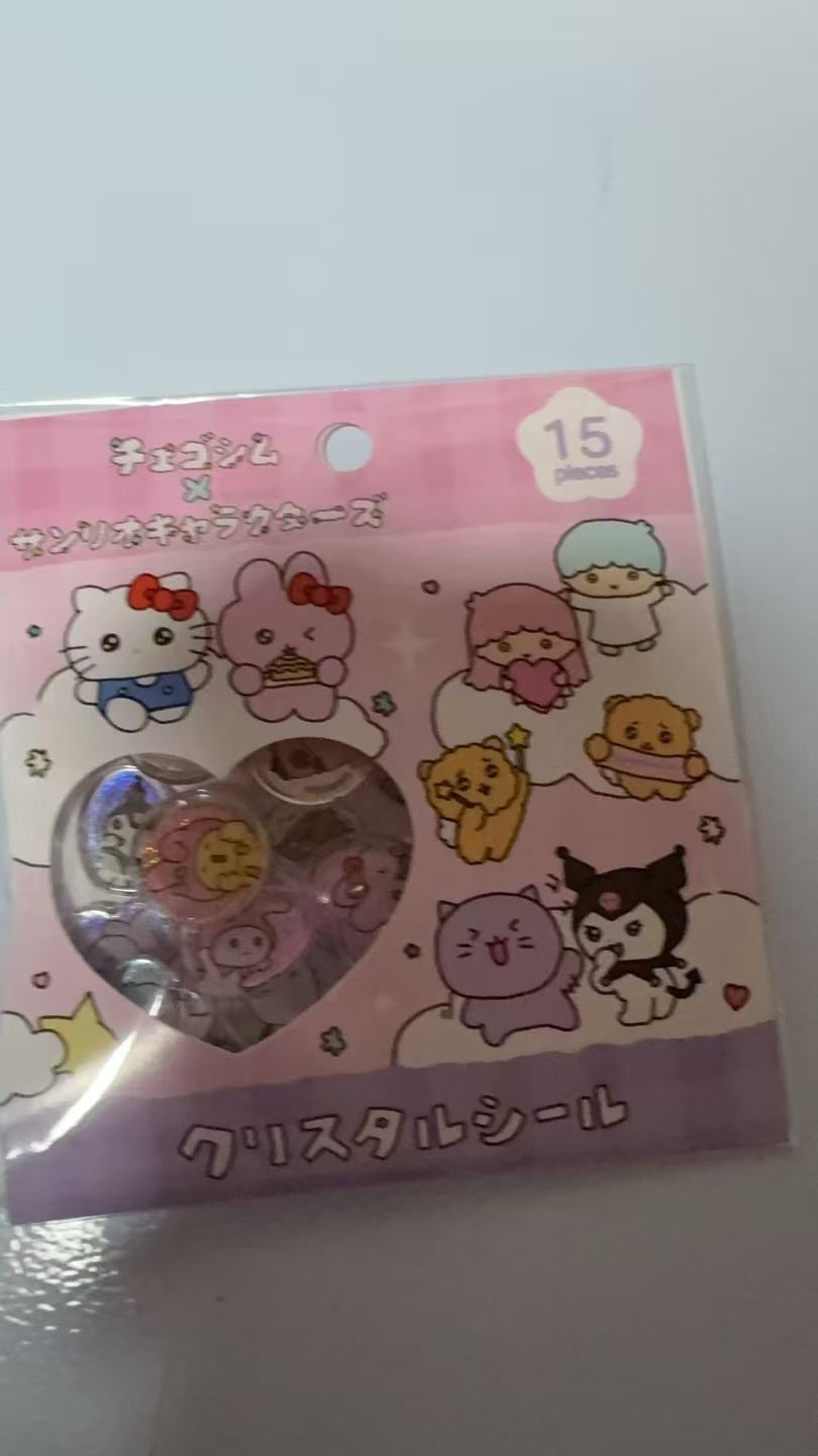 1120 三丽鸥 角色 贴纸 15枚