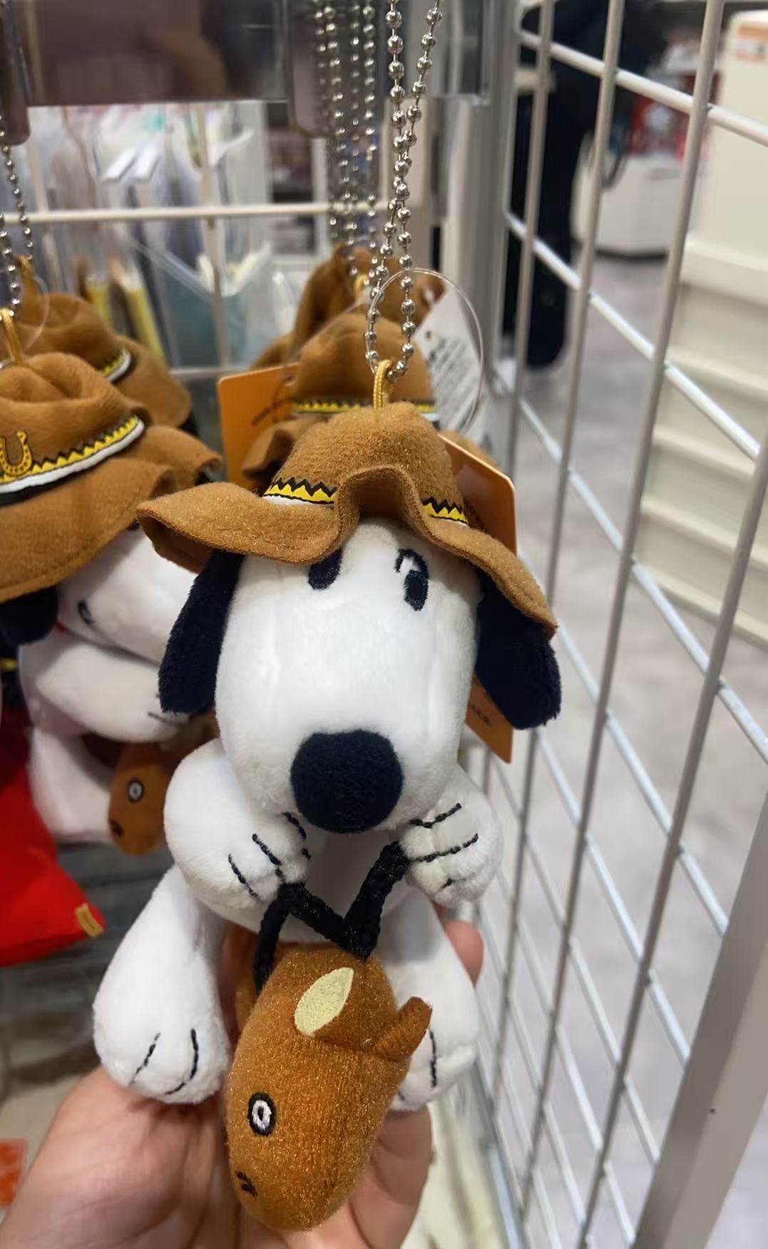 1121 史努比 马年限定 骑马 毛绒挂件