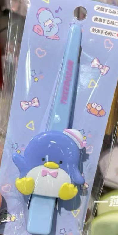 1121 三丽鸥 山姆企鹅 蓝色长发夹