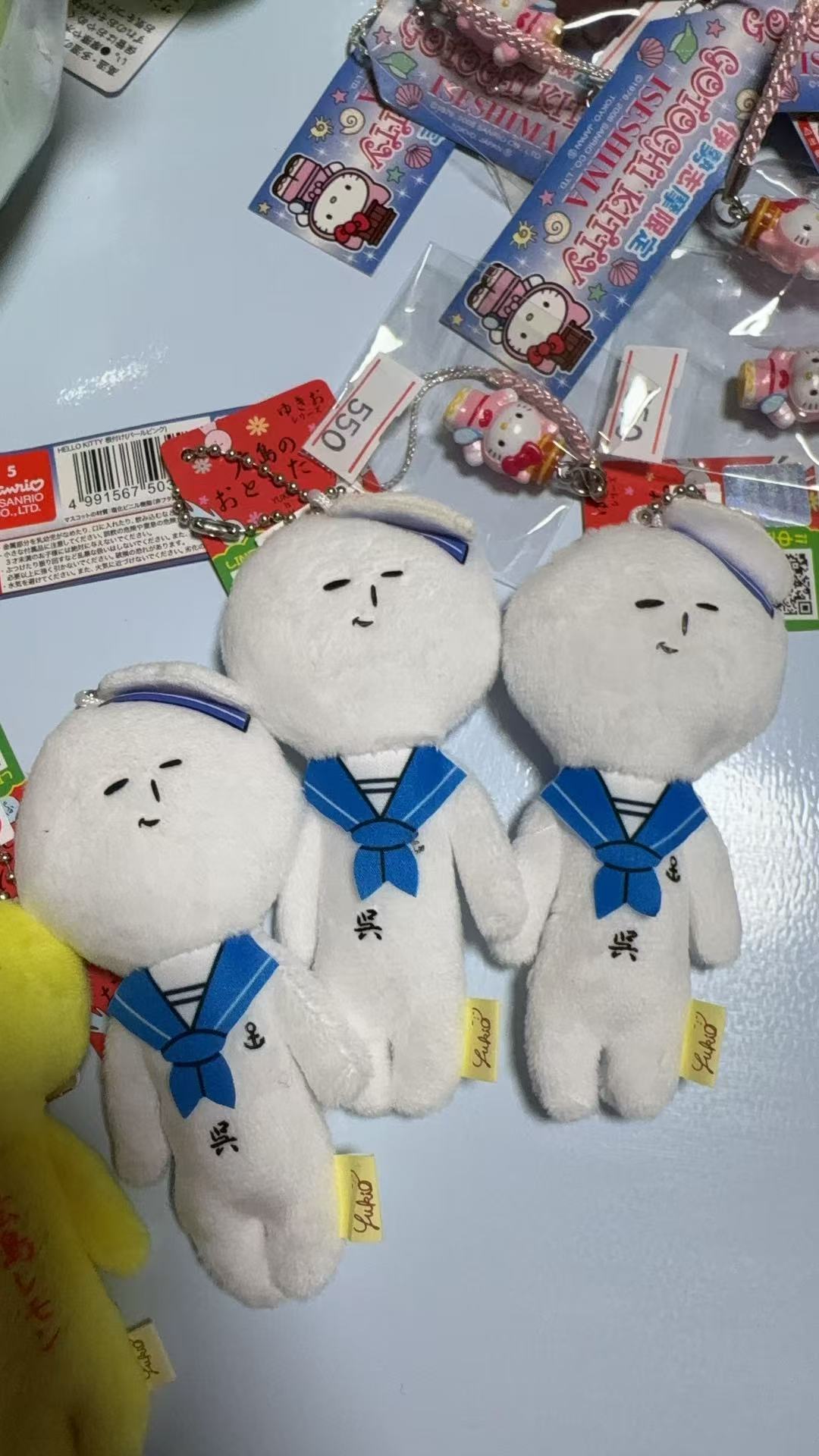 1130 YUKIO 丑娃 岛根县水手服吉祥物 毛绒挂件