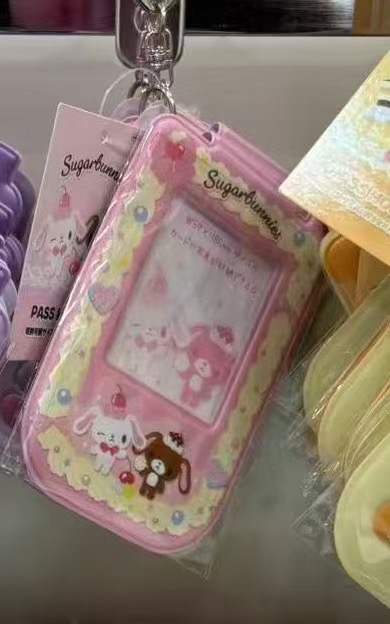 1205 三丽鸥 甜点兔 电话卡包造型 挂件
