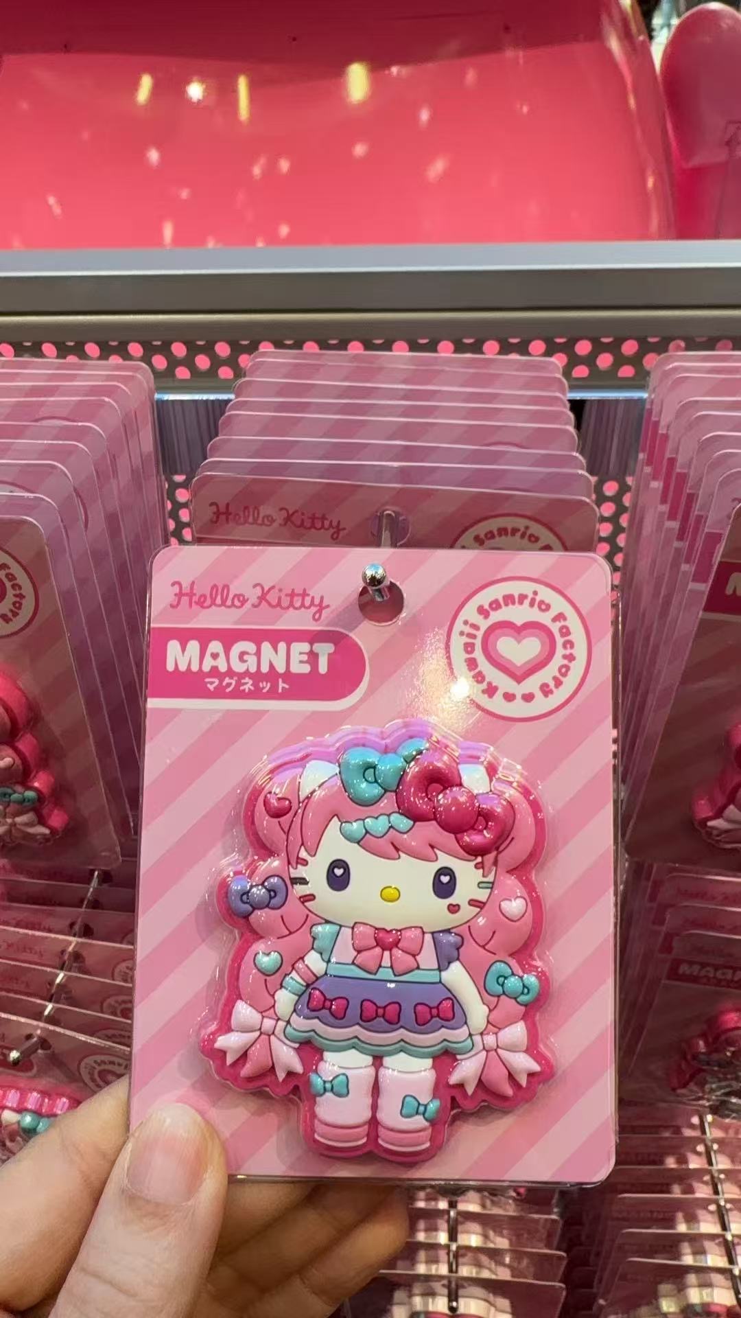 1211 三丽鸥 kt原宿限定 长腿双马尾 冰箱贴