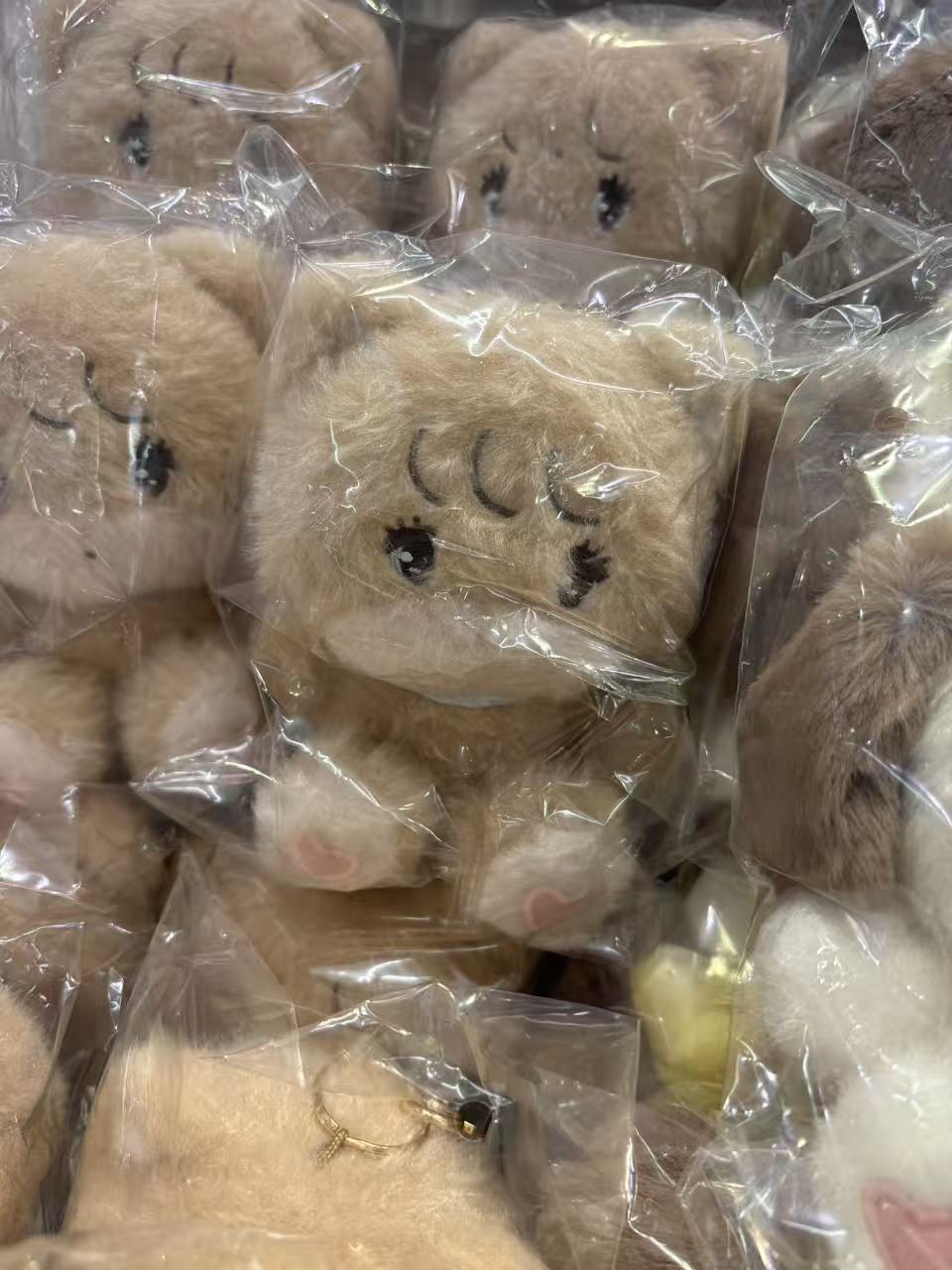 1212 Lilala mode 拉特坐姿钥匙扣 毛绒挂件