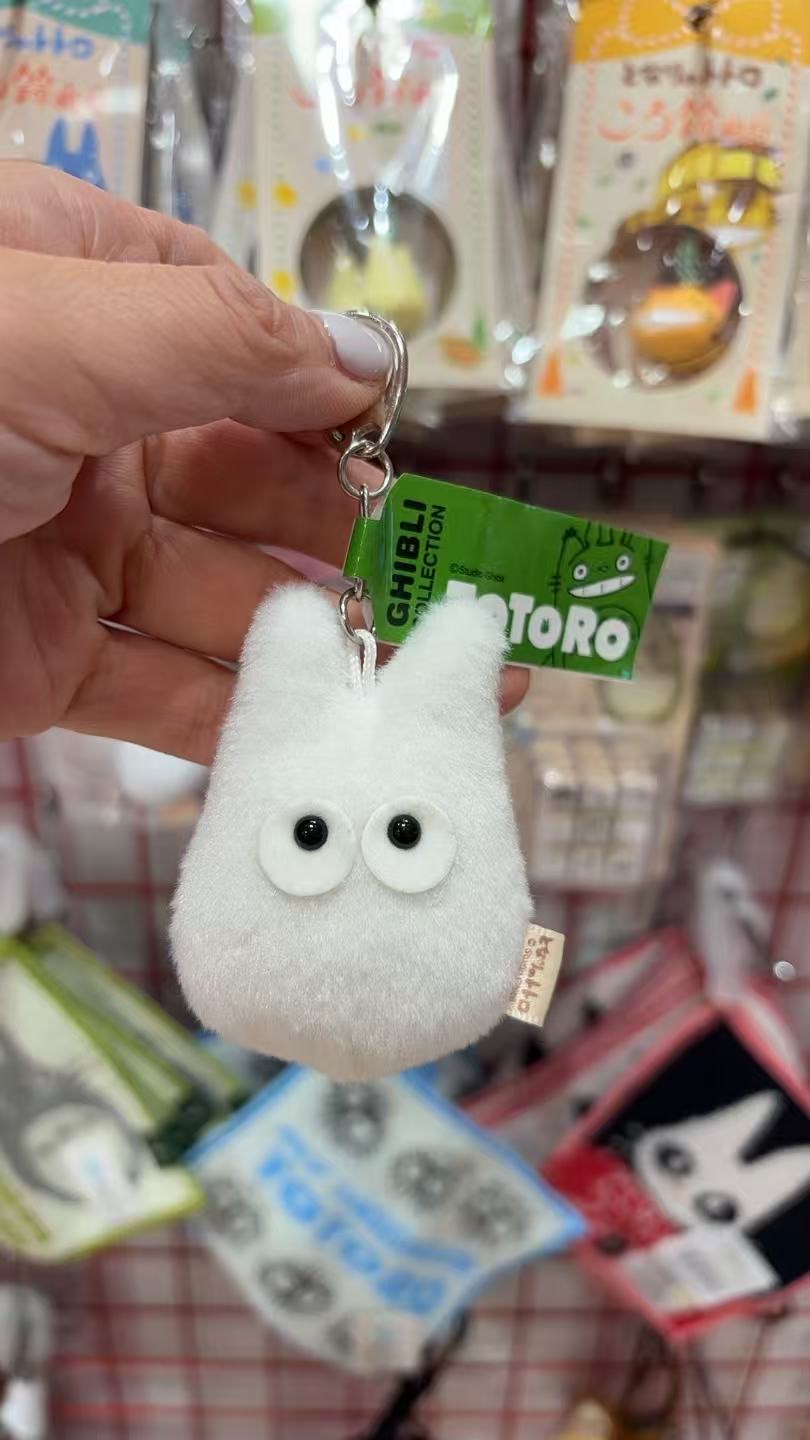 1218小白龙猫 毛绒挂件