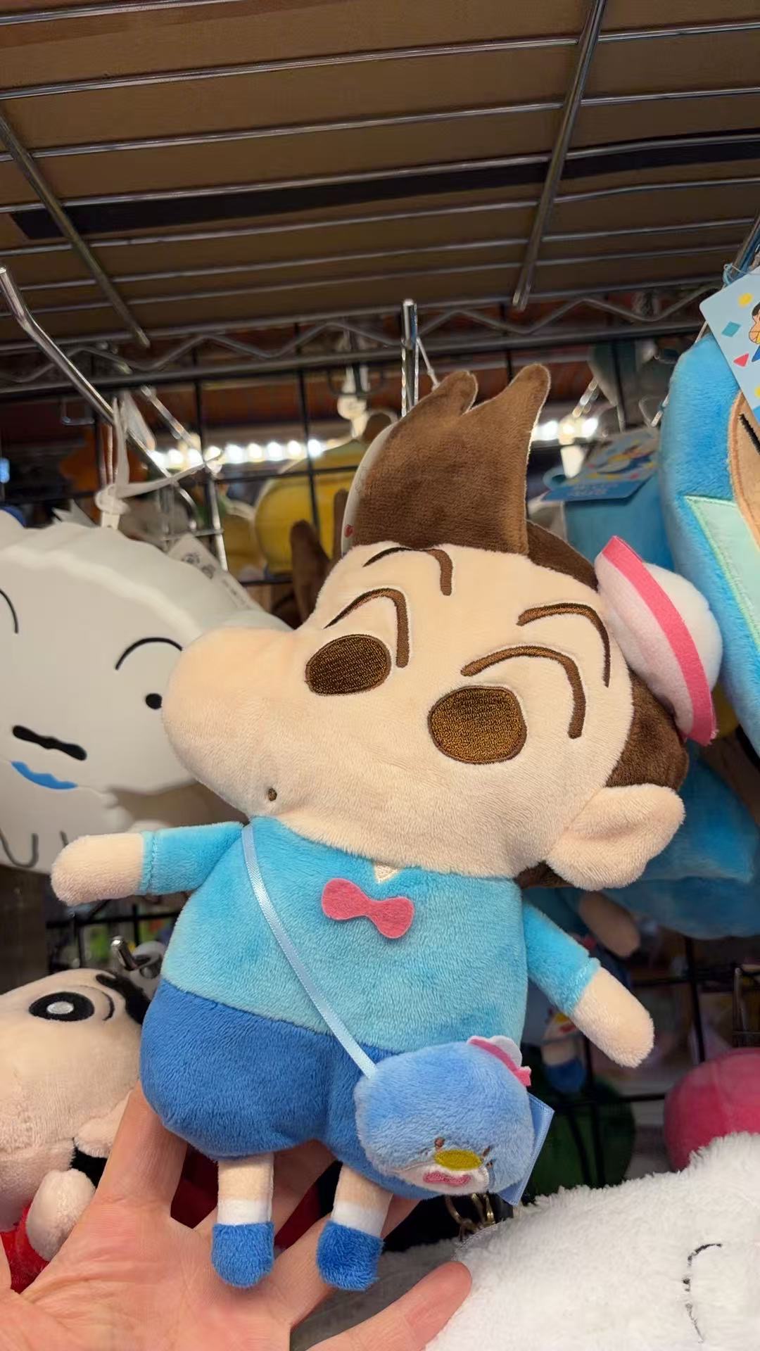 1218 蜡笔小新 风间彻同学毛绒收纳包