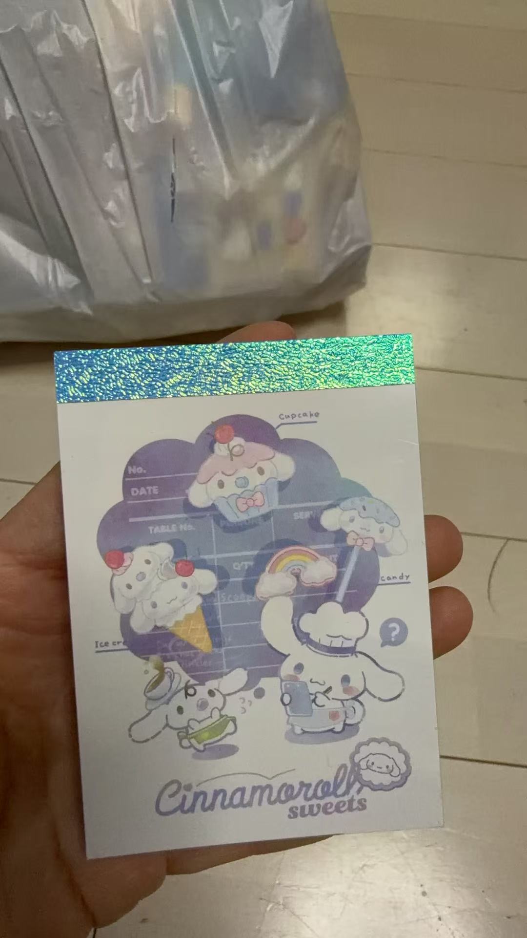 1218 玉桂狗 各位装扮 便签本