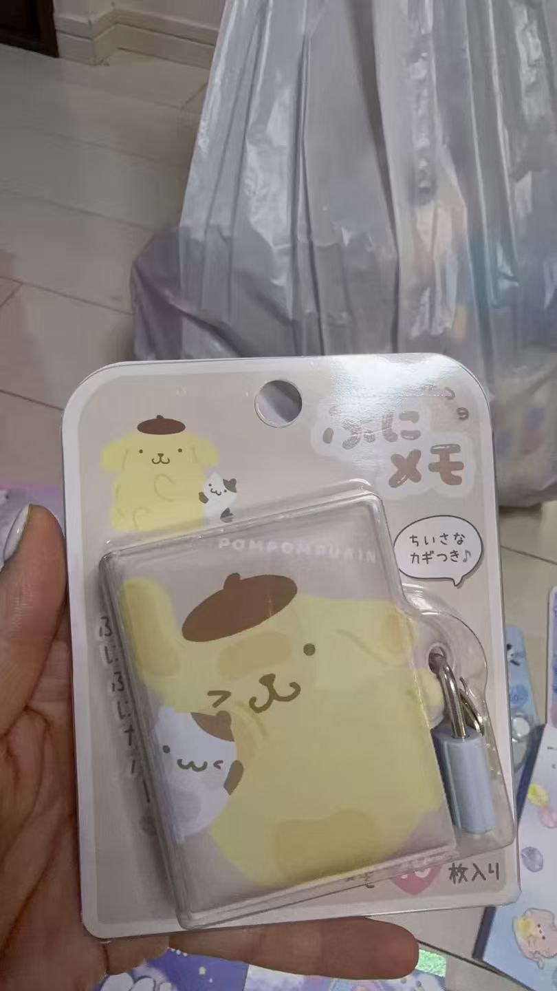 1218 三丽鸥 布丁狗封面带锁便签本