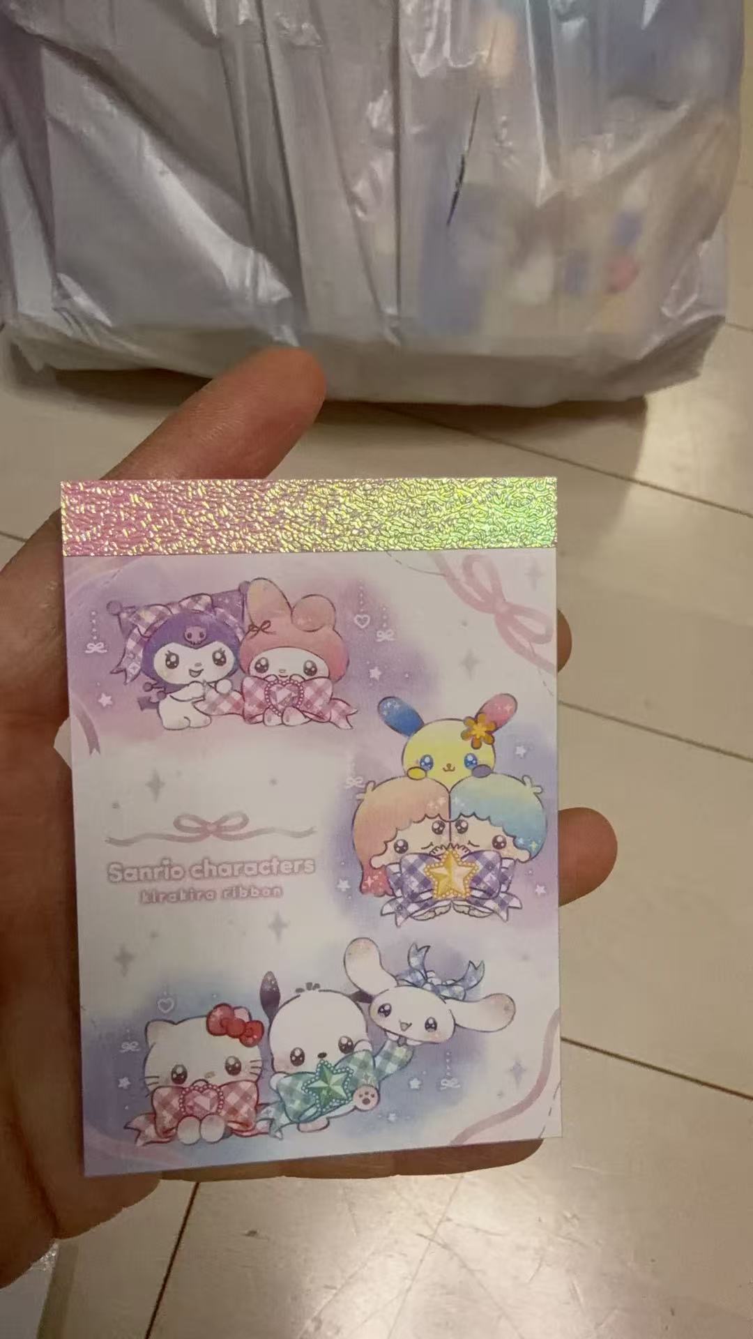 1218 三丽鸥家族 便签本