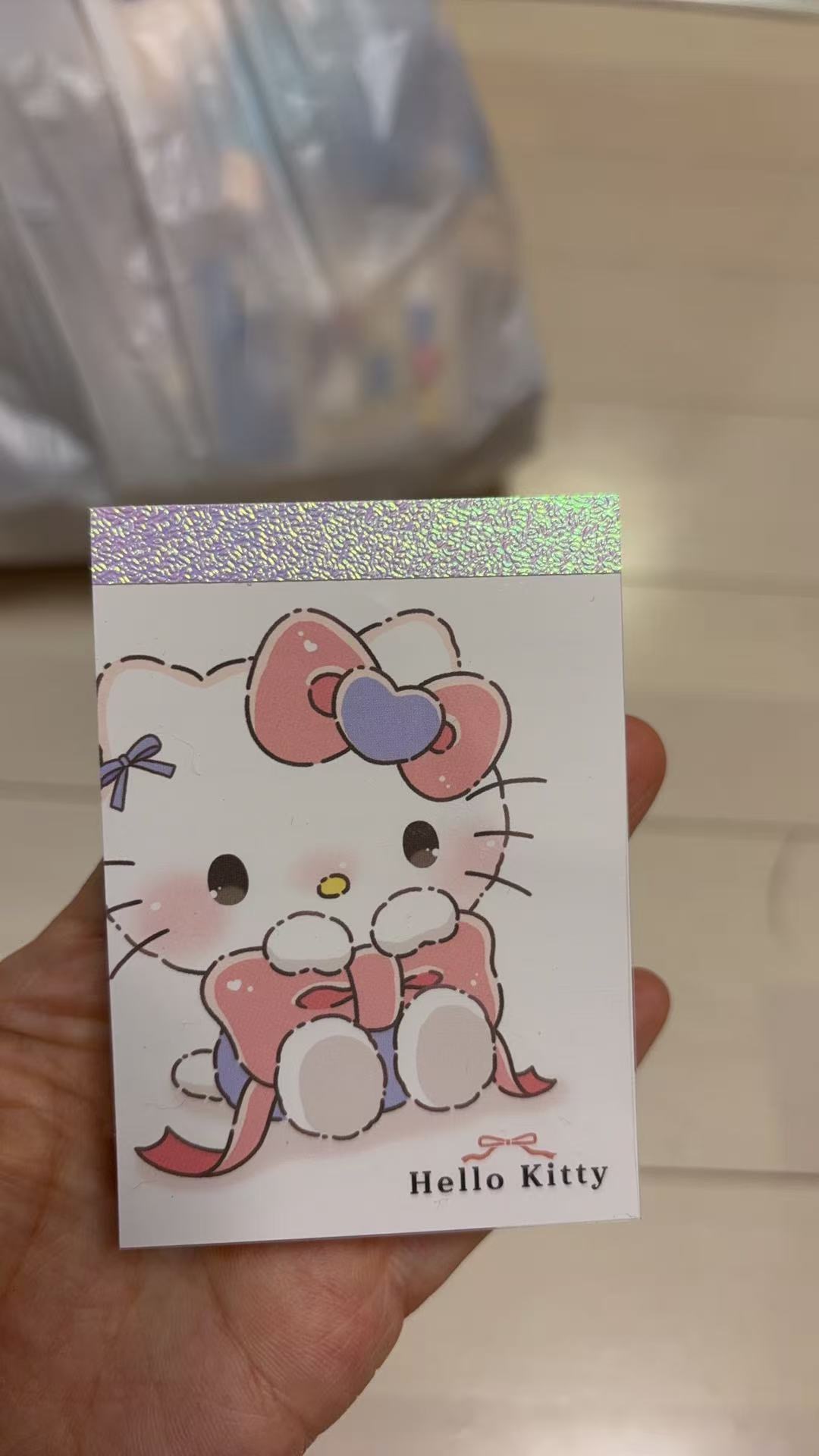 1218 坐姿kt 便签本