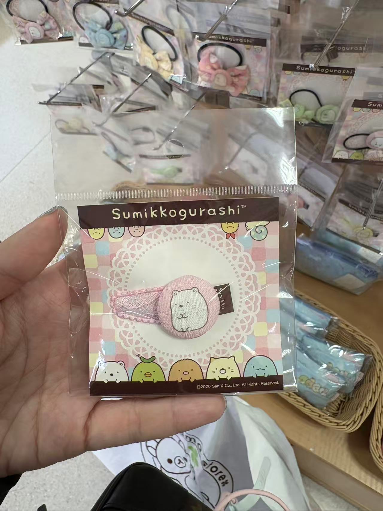 0104 角落生物 白熊 发夹