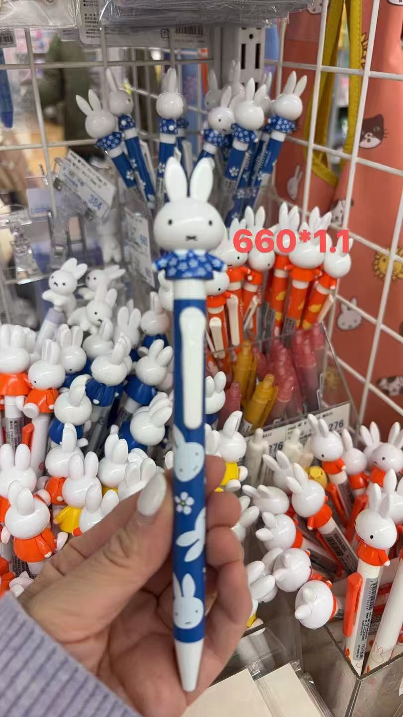 0106 折扣店米菲蓝色花衣服 笔