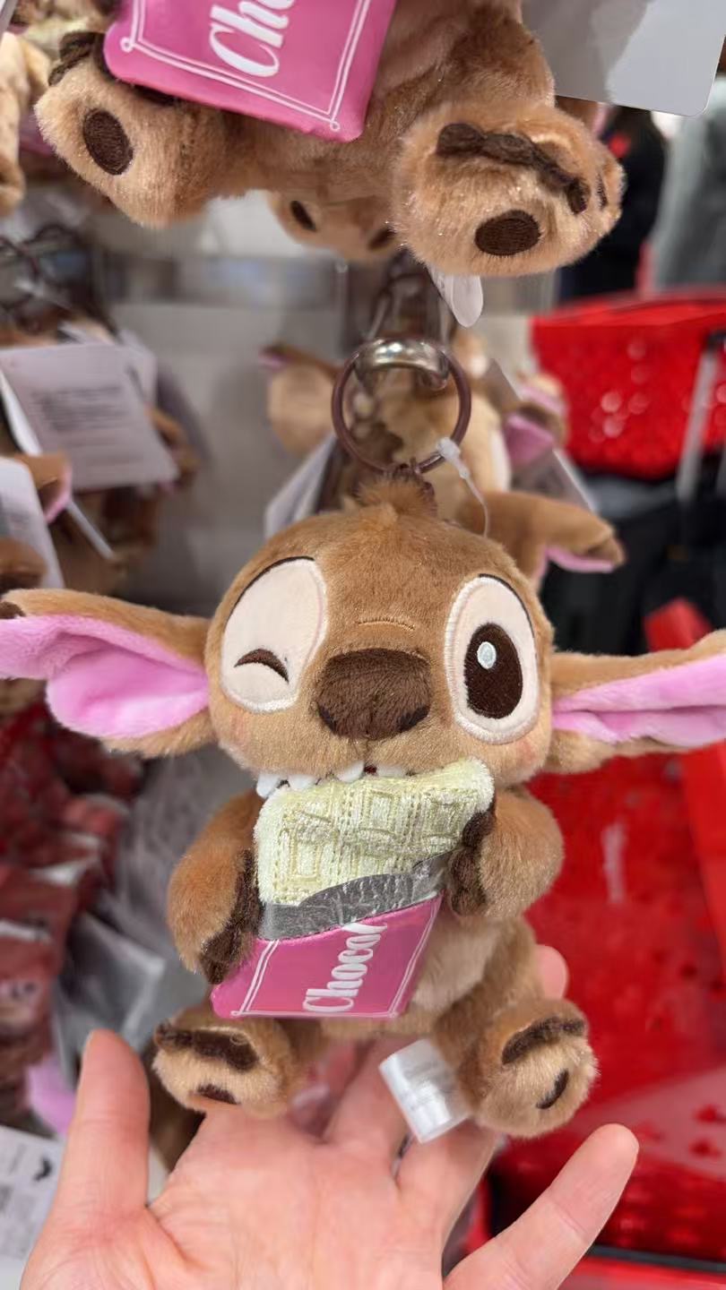 0106 迪士尼巧克力系列史迪仔挂件