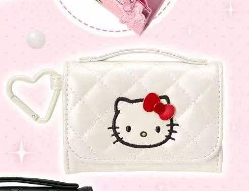 0109 三丽鸥 kt白色横版零钱包钱包挂件