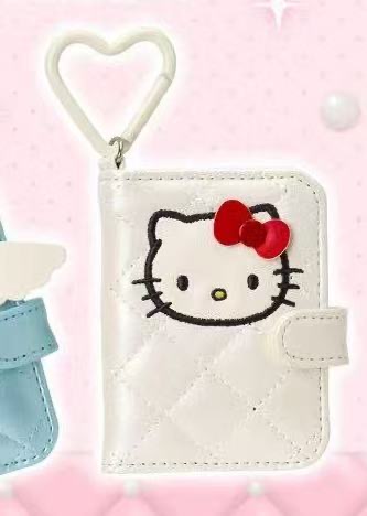0109 三丽鸥Hello Kitty白色手账形双面镜挂件