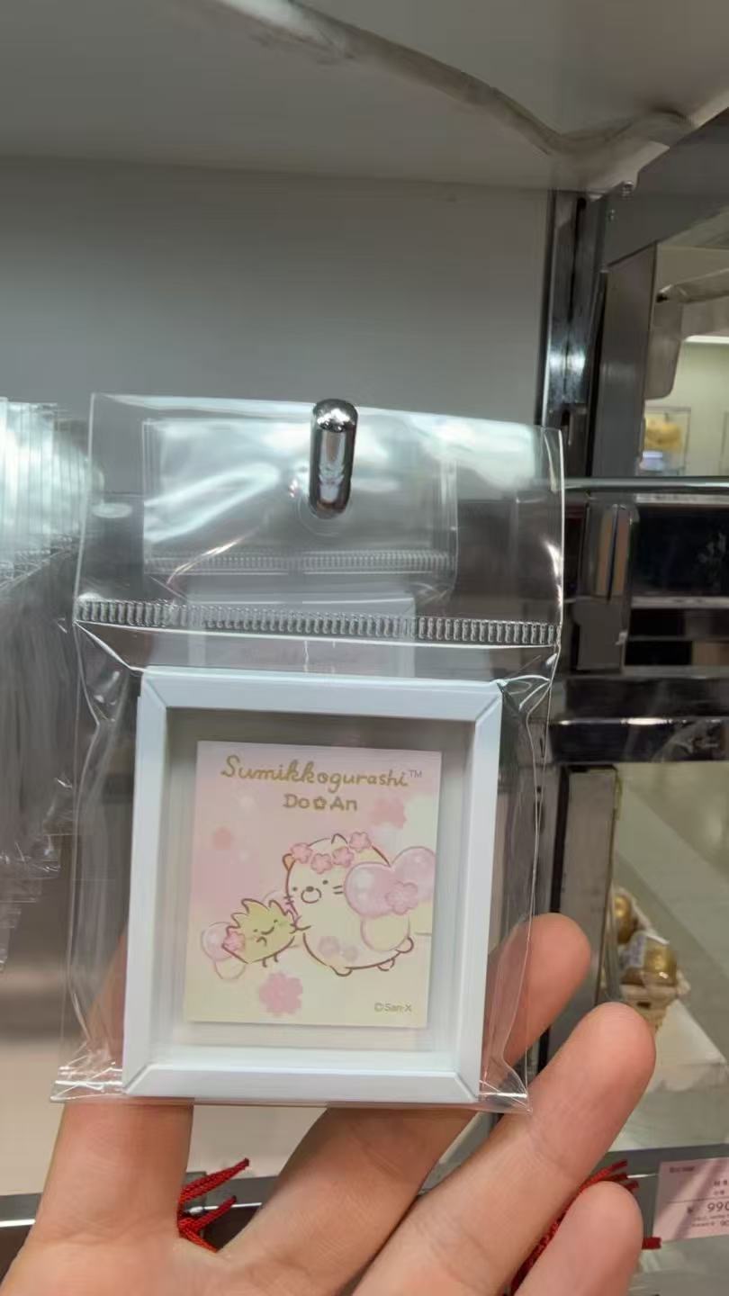 0108 角落生物 猫咪相框造型 冰箱贴