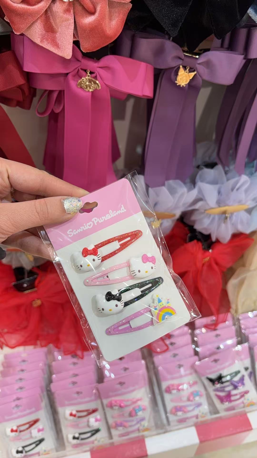 0109 三丽鸥 kt 发夹四支装