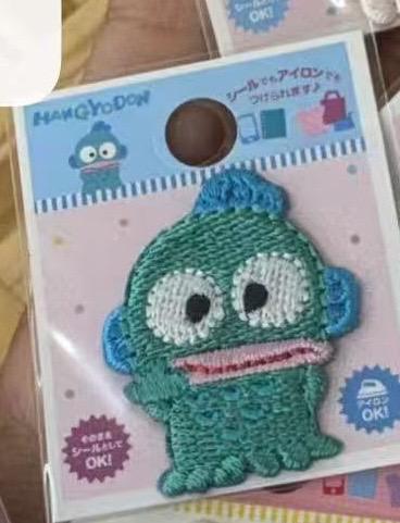 0113 折扣店三丽鸥丑鱼刺绣贴