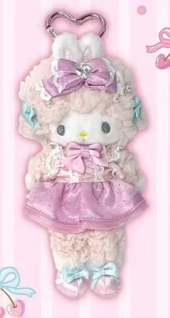 0113 三丽欧小羊粉色裙挂件 预售5月下旬出货