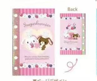 预售甜点兔 内页 粉色