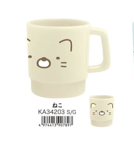 预定 角落生物新品 猫咪马克杯