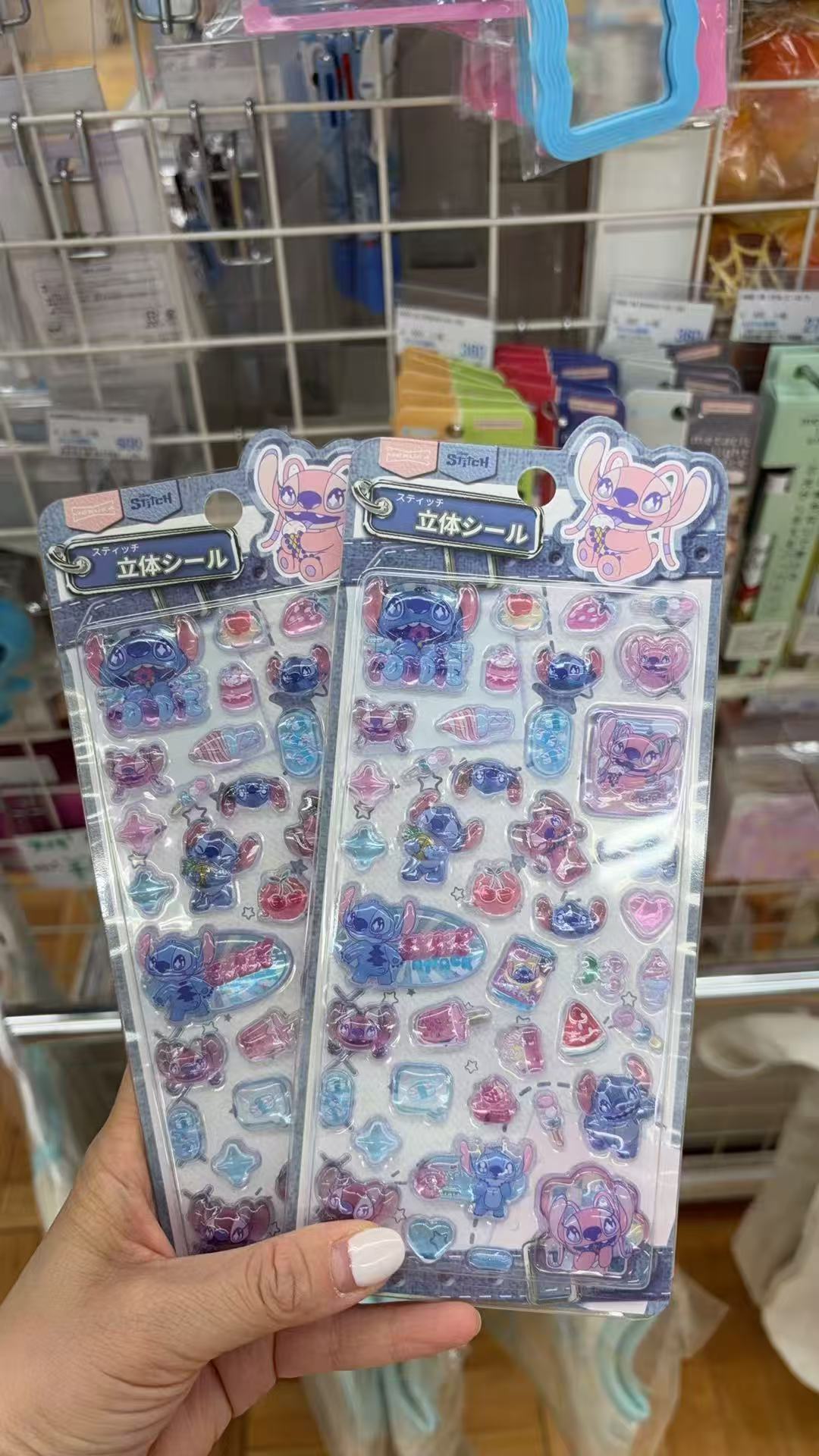 0115 折扣店 史迪奇 立体贴纸