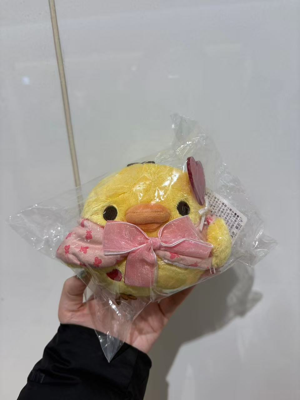 0117 轻松熊情人节系列小鸡毛绒玩偶