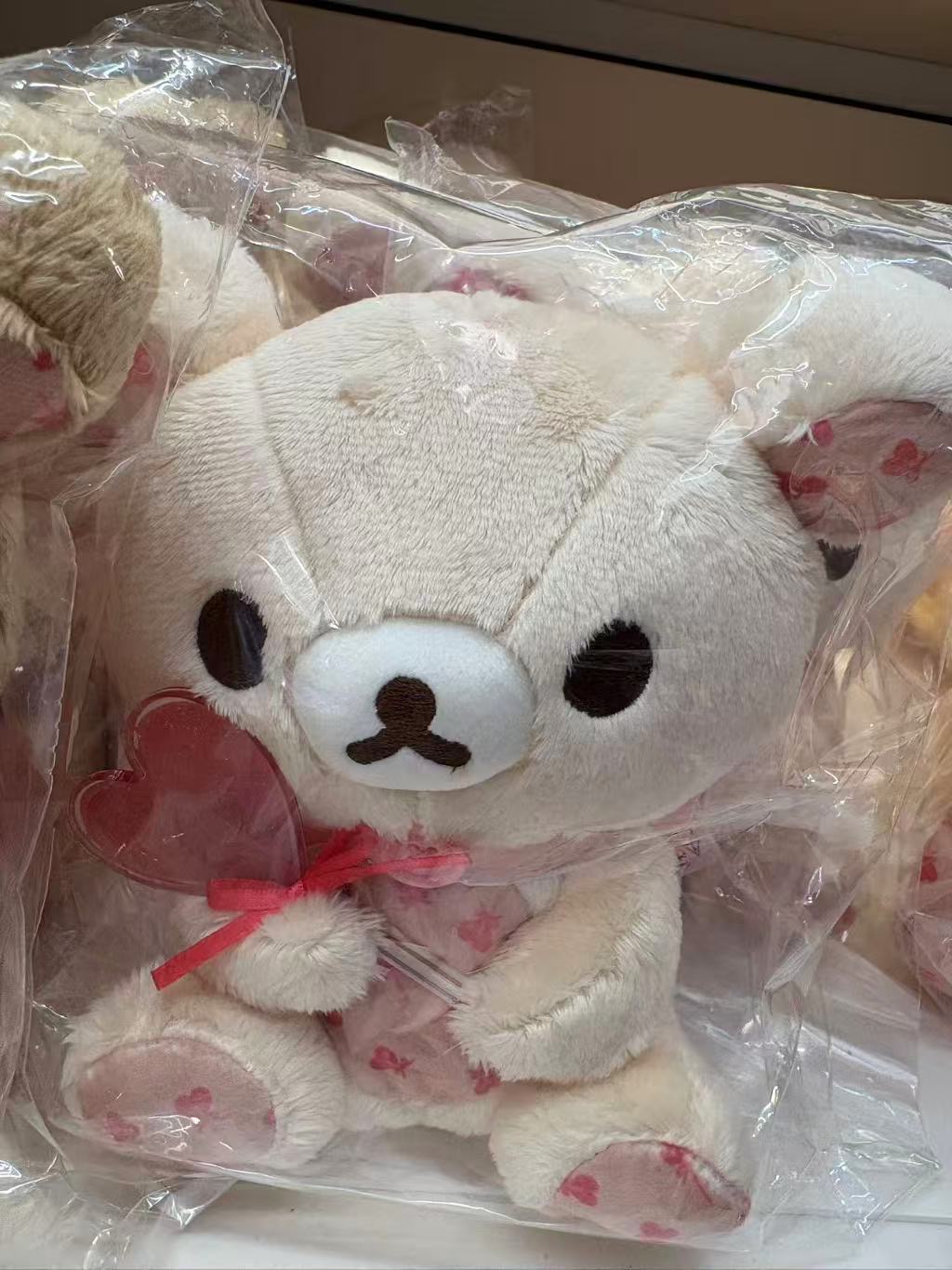 0117 轻松熊情人节系列妹妹毛绒玩偶