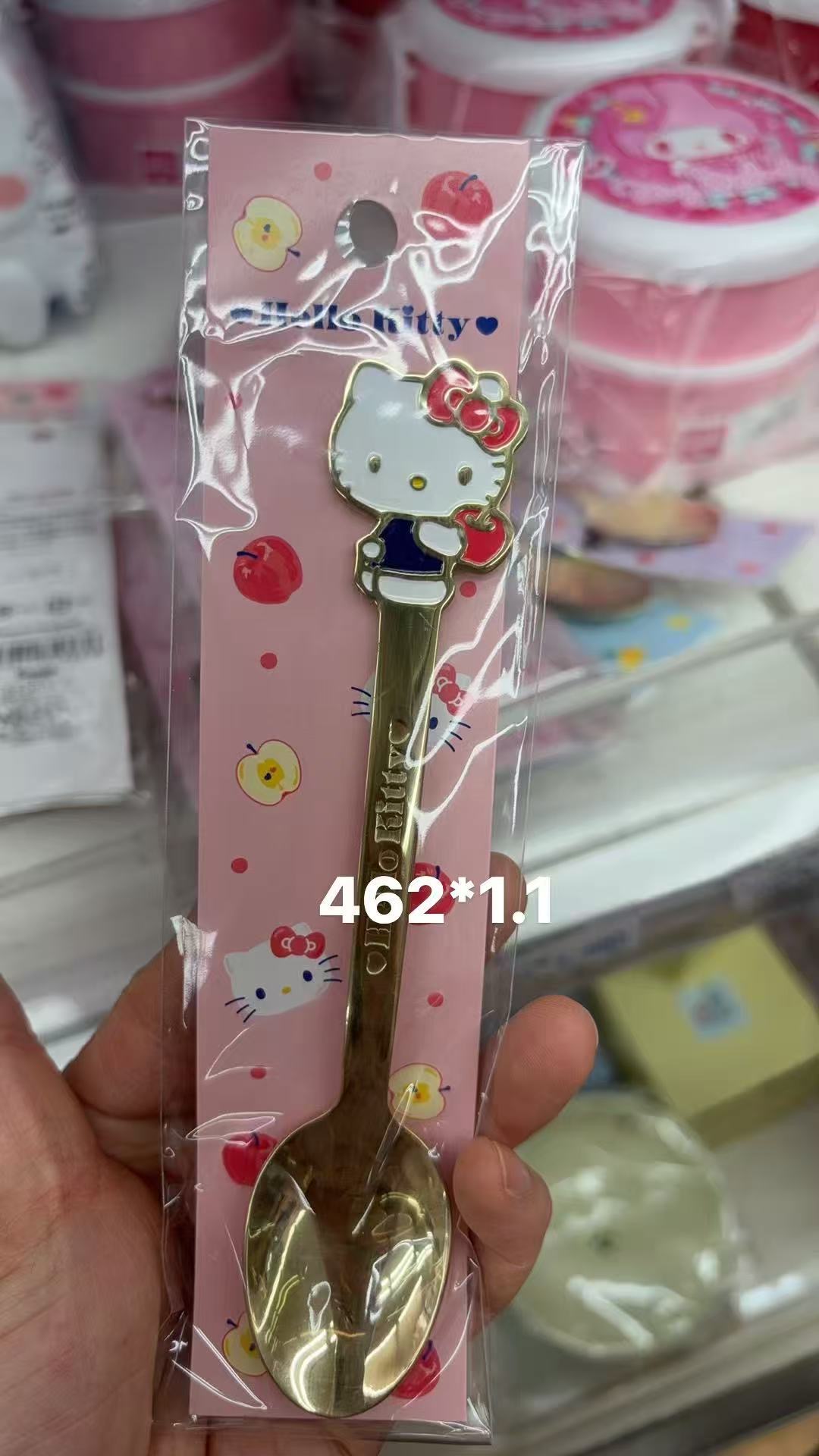 0120 折扣店 三丽鸥 kt金属勺子